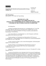 Beschluss Nr. 1301 des Ständigen Rates