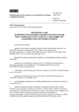 Decisione N.1301 del Consiglio permanente