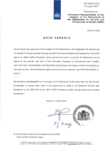 Information Exchange by the Delegation of the Netherlands on Conventional Arms Transfer Information Exchange by the Delegation of the Netherlands on Conventional Arms Transfer