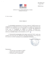 Response by the Delegation of France to the Questionnaire on Participating States’ Policy and/or National Practices and Procedures for the Export of Conventional Arms and Related Technology Response by the Delegation of France to the Questionnaire on Participating States’ Policy and/or National Practices and Procedures for the Export of Conventional Arms and Related Technology
