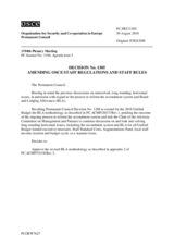 Permanent Council Decision No. 1305