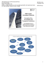 Presentation by Mr. Zurab Sanikidze, Head of the Analytical Department, Ministry of Justice