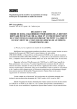 Décision No 5/18 du Forum pour la coopération en matière de sécurité
