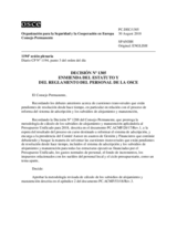 Decisión Nº 1305 del Consejo Permanente