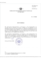 Response by the Delegation of Portugal to the Small Arms and Light Weapons Questionnaire