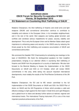 Statement by the Austrian EU Presidency in response to the presentations by Ms. P. Stenkula, and by Mr. O. Lindvall