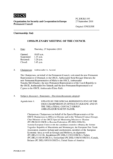 Journal of the 1195th Plenary Meeting of the Permanent Council