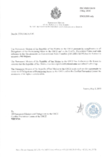 Information Exchange by the Delegation of San Marino on Conventional Arms Transfer Information Exchange by the Delegation of San Marino on Conventional Arms Transfer