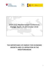 DRAFT AGENDA: 2018 OSCE Mediterranean Conference