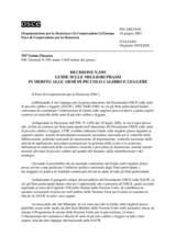 Forum for Security Co-operation Decision No. 5/03 (it)