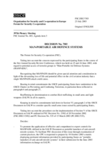 Forum for Security Co-operation Decision No. 7/03