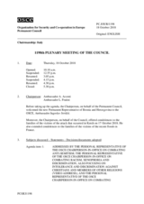 Journal of the 1198th Plenary Meeting of the Permanent Council