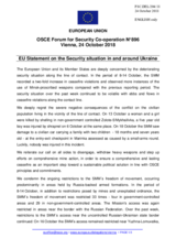Statement by the Austrian EU Presidency on the situation in and around Ukraine