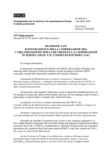 Permanent Council Decision No. 637 (it)