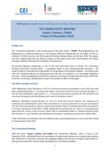 Agenda: Youth Developers and Entrepreneurs to Advance Start-ups in the Western Balkans - the Connectivity meeting