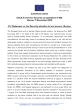 Statement by the Austrian EU Presidency on the situation in and around Ukraine