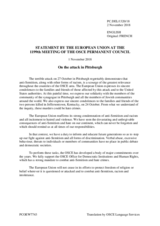 Statement by the Austrian EU Presidency on attacks in Jeffersontown, United States of America, on 24 October 2018 and Pittsburgh, United States of America, on 27 October 2018