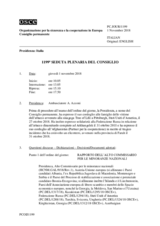 Giornale della 1199a Seduta plenaria del Consiglio permanente