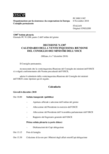 Decisione N.1307 del Consiglio permanente