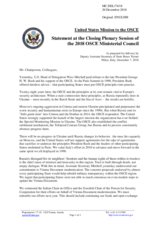 Statement by Mr. Bruce Turner, Deputy Assistant Secretary of State