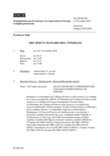 Giornale della 1202a Seduta plenaria del Consiglio permanente