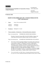 Diario de la 1204ª Sesión extraordinaria del Consejo Permanente