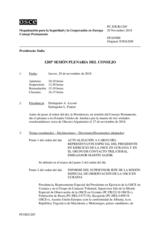 Diario de la 1205ª Sesión plenaria del Consejo Permanente 