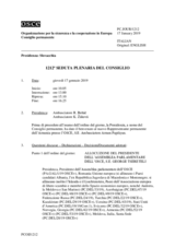 Giornale della 1212a Seduta plenaria del Consiglio permanente