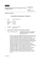 Giornale della 1214a Seduta plenaria del Consiglio permanente