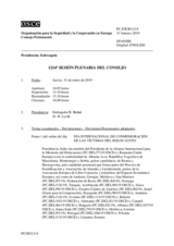 Diario de la 1214ª Sesión plenaria del Consejo Permanente 