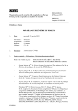 Journal de la 905ème séance plénière du Forum