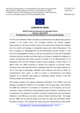 Statement by the Romanian EU Presidency on the situation in and around Ukraine