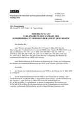 Beschluss Nr. 1323 des Ständigen Rates