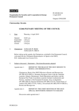 Journal of the 1224th Plenary Meeting of the Permanent Council