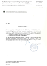 Response by the Delegation of Slovenia to the Questionnaire on Participating States’ Policy and/or National Practices and Procedures for the Export of Conventional Arms and Related Technology Response by the Delegation of Slovenia to the Questionnaire on Participating States’ Policy and/or National Practices and Procedures for the Export of Conventional Arms and Related Technology