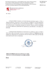 Response by the Delegation of Luxembourg to the Questionnaire on Anti-Personnel Mines and Explosive Remnants of War Response by the Delegation of Luxembourg to the Questionnaire on Anti-Personnel Mines and Explosive Remnants of War