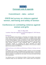 Concept Note and Draft Agenda