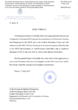 Response by the Delegation of the Holy See to the Questionnaire on Anti-Personnel Mines and Explosive Remnants of War Response by the Delegation of the Holy See to the Questionnaire on Anti-Personnel Mines and Explosive Remnants of War