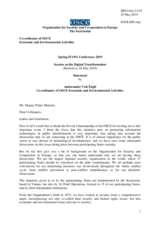 Statement by Amb. Vuk Žugić