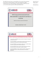 Presentation by Mr. Phillip G. Harris, President CEO