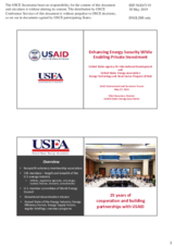 Presentation by Mr. Elliot Roseman, Programme Director