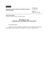 Décision No 1325 du Conseil permanent
