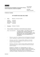 Diario de la 915ª Sesión plenaria del Foro de Cooperación en materia de Seguridad  