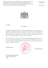 Response by the Delegation of Georgia to the Questionnaire on Anti-Personnel Mines and Explosive Remnants of War Response by the Delegation of Georgia to the Questionnaire on Anti-Personnel Mines and Explosive Remnants of War