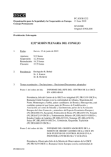 Diario de la 1232ª Sesión plenaria del Consejo Permanente 