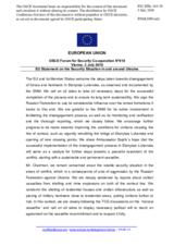 Statement by the Finnish EU Presidency on the situation in and around Ukraine