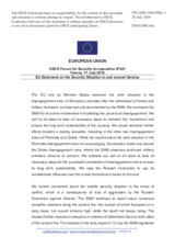 Statement by the Finnish EU Presidency on the situation in and around Ukraine