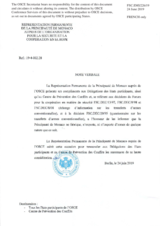 Information Exchange by the Delegation of Monaco on Conventional Arms Transfer Information Exchange by the Delegation of Monaco on Conventional Arms Transfer