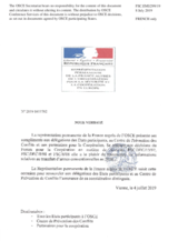 Information Exchange by the Delegation of France on Conventional Arms Transfer Information Exchange by the Delegation of France on Conventional Arms Transfer