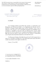 Response by the Delegation of the Holy See to the Questionnaire on Participating States’ Policy and/or National Practices and Procedures for the Export of Conventional Arms and Related Technology Response by the Delegation of the Holy See to the Questionnaire on Participating States’ Policy and/or National Practices and Procedures for the Export of Conventional Arms and Related Technology